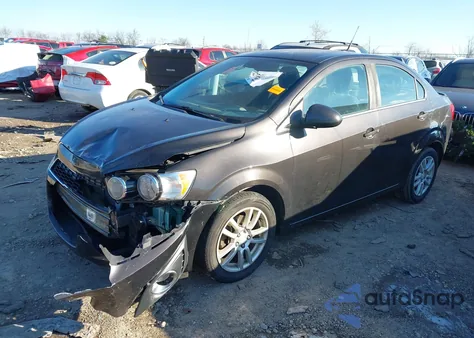 2013 Chevrolet Sonic Lt Auto z USA, uszkodzony, nr VIN 1G1JC5SH6D4196724